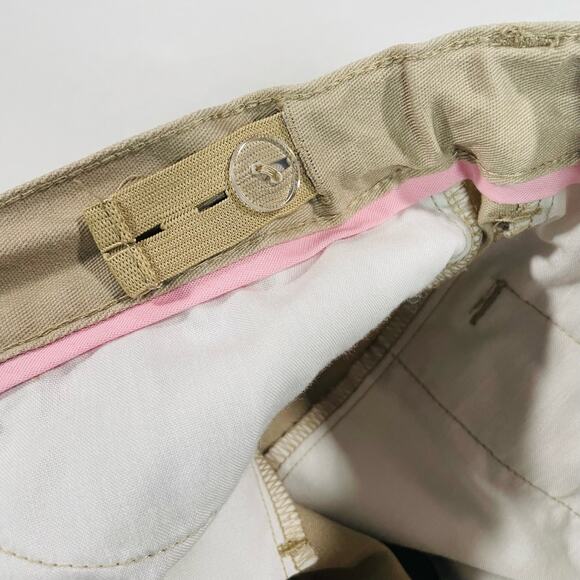 Classroom Girls Uniform Shorts Khaki Brown Style 5222 Adjustable Waist Size 12 - Picture 5 of 8